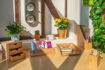Picture of OSCO BAMBOO MAGAZINE RACK